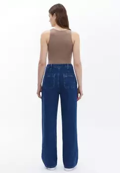 Джинсы свободного кроя OXXO, синий деним