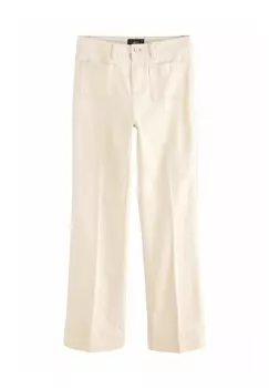 Джинсы свободного кроя PATCH POCKET WIDE LEG Next, белый