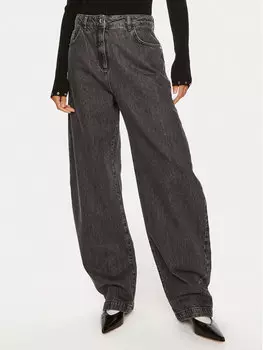 Джинсы свободного кроя Patrizia Pepe, черный