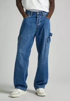 Джинсы свободного кроя Pepe Jeans, цвет denim