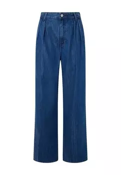 Джинсы свободного кроя Pepe Jeans, синий деним