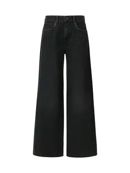 Джинсы свободного кроя Pepe Jeans, темно-серый