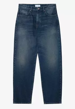 Джинсы свободного кроя Pier One, темно-синий деним