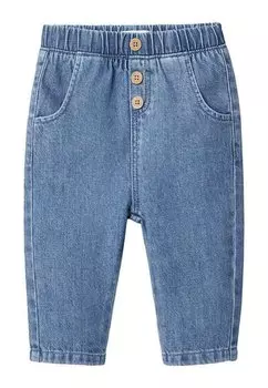 Джинсы свободного кроя PIETRO Mango Kids, цвет blu medio