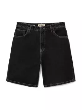 Джинсы свободного кроя Pull&Bear, черный