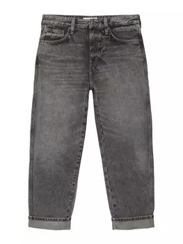 Джинсы свободного кроя Pull&Bear, серый деним