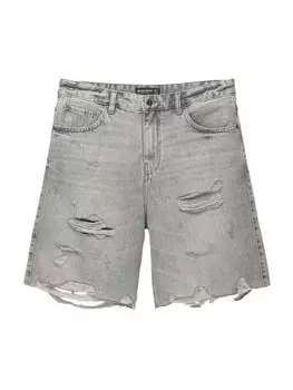 Джинсы свободного кроя Pull&Bear, светло-серый