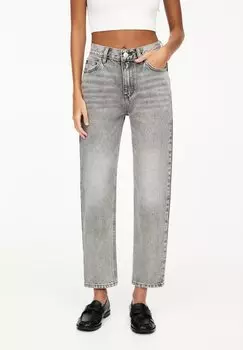 Джинсы свободного кроя PULL&BEAR, темно-серый