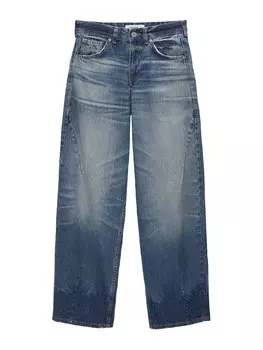 Джинсы свободного кроя Pull&Bear, темно-синий