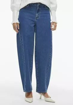 Джинсы свободного кроя REGULAR WAIST VILA, деним