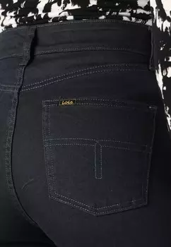 Джинсы свободного кроя ROSA LOIS Jeans, синий деним