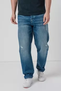 Джинсы свободного кроя с 5 карманами Pepe Jeans London, синий