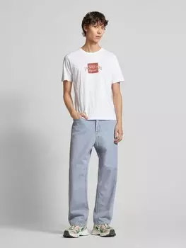 Джинсы свободного кроя с пятью карманами, модель «ALEX» Jack & Jones