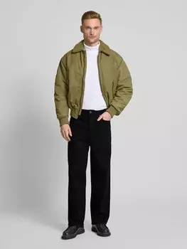 Джинсы свободного кроя с пятью карманами, модель «WIDE» SELECTED HOMME, черный