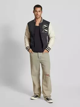 Джинсы свободного кроя с пятью карманами, модель «ALEX» Jack & Jones, светло-голубой