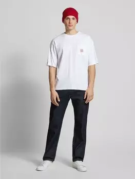 Джинсы свободного кроя с пятью карманами, модель «555» Levi's, темно-синий