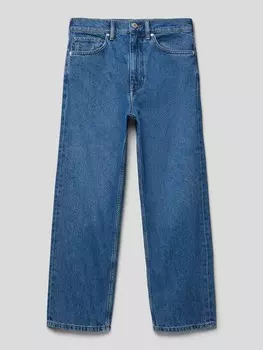 Джинсы свободного кроя с пятью карманами Gant, синий