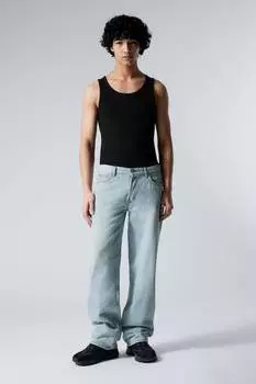 Джинсы свободного кроя с заниженной талией Sphere Weekday, голубой