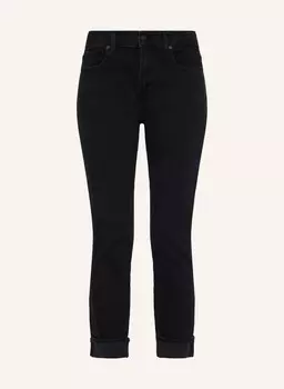 Джинсы свободного кроя скинни приталенного кроя 7 For All Mankind, черный