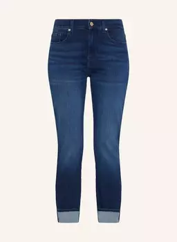 Джинсы свободного кроя скинни скинни 7 For All Mankind, синий