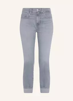 Джинсы свободного кроя скинни скинни 7 For All Mankind, серый