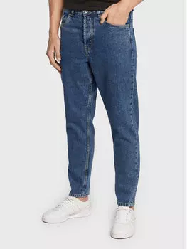 Джинсы свободного кроя Solid, синий