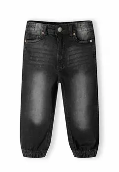 Джинсы свободного кроя STANDARD MINOTI, цвет black denim