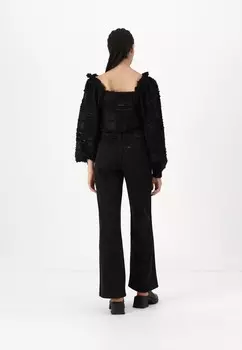 Джинсы свободного кроя STELLA Lee, черный деним