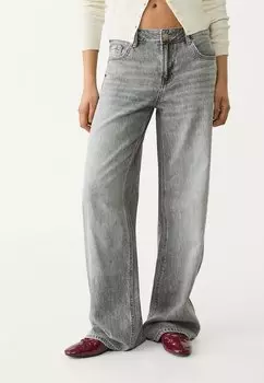 Джинсы свободного кроя Stradivarius, деним