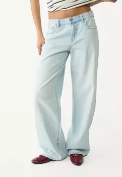 Джинсы свободного кроя Stradivarius, деним