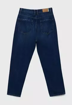 Джинсы свободного кроя Stradivarius, темно-синий