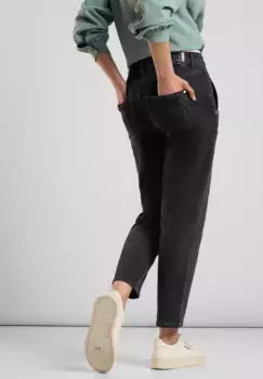Джинсы свободного кроя STREET ONE из хлопка с эластичной пропиткой, цвет Soft Black Washed