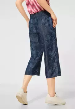 Джинсы свободного кроя STREET ONE из лиоцелла, цвет Blue Snake Laser Print