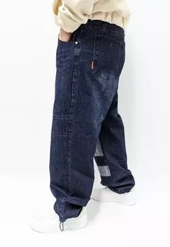 Джинсы свободного кроя SUPREME COIN CROWN DADA, синий