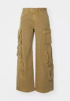 Джинсы свободного кроя SURPLUS TWILL GAP, коричневый