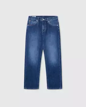 Джинсы свободного кроя темно-синего цвета для мальчиков Pepe Jeans