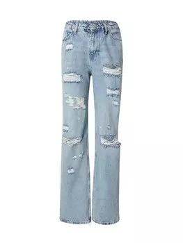 Джинсы свободного кроя Trendyol, светло-синий