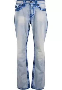 Джинсы свободного кроя True Religion Ricky, светло-синий