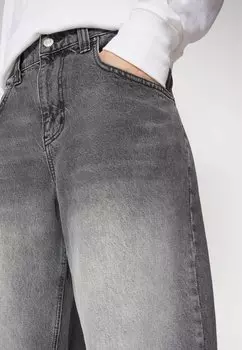 Джинсы свободного кроя Unisex YOURTURN, черный деним