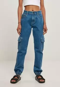 Джинсы свободного кроя Urban Classics, цвет Clearblue Washed