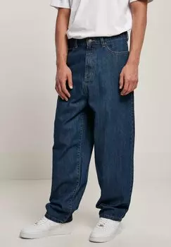 Джинсы свободного кроя Urban Classics, цвет Mid Indigo Washed