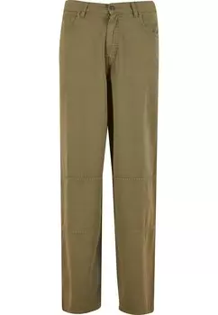 Джинсы свободного кроя Urban Classics, оливковый