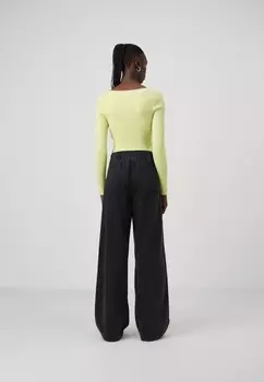 Джинсы свободного кроя UTILITY EASY WIDE LEG MAXWELL GAP, черный деним