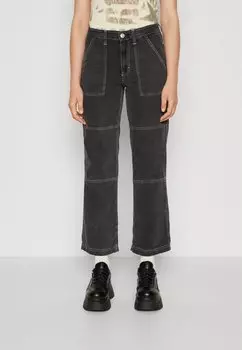 Джинсы свободного кроя UTILITY SKATE BDG Urban Outfitters, цвет washed black