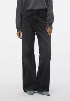 Джинсы свободного кроя Vero Moda, черный деним