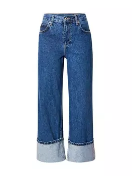 Джинсы свободного кроя VERO MODA Chloe, цвет Dusty blue/Blue denim