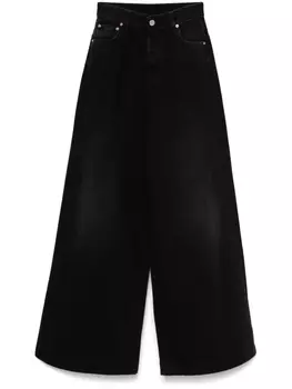 Джинсы свободного кроя VETEMENTS, черный