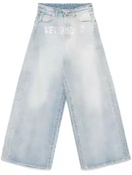 Джинсы свободного кроя VETEMENTS, синий