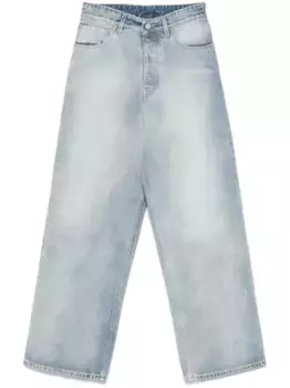 Джинсы свободного кроя VETEMENTS, синий