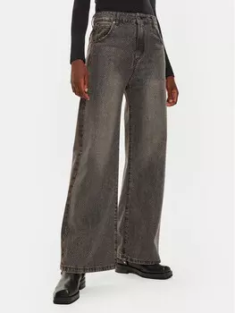 Джинсы свободного кроя Vicolo, серый